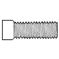 Instant Buy 1/2"-13 x 1 1/2" Plow Bolts, Clip Head, Grade 5, Zinc Cr+3, Qty 50