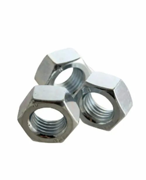 Markdown M8-1.25 Hex Nuts, Metric Class 8, Zinc Cr+3, Coarse (UNC), DIN 934, Qty 250