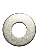 9/16" USS Flat Washers, Zinc Cr+3, Low Carbon Steel, Qty 5 New Release