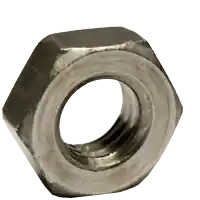 Express Delivery 1/4"-20 x 7/16" x 3/16" Hex Machine Screw Nuts, Plain Finish, Low Carbon Steel, Qty 100