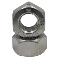 Mega Sale 3/8"-16 Heavy Hex Nuts, 316 Stainless Steel, Coarse (UNC), Qty 100