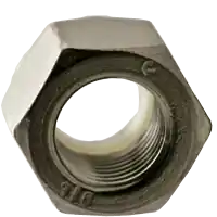 Hot Picks 1/2"-13 Nylon Insert Lock Nuts, NE (Standard), 316 Stainless Steel, Coarse (UNC), Qty 100