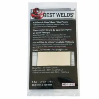 Best Welds 901-932-115-10 Bw-Fs-2X4-1/4 10 Silverp Late Professional Grade