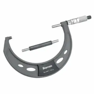 L.S. Starrett T444.1XRL-5 Outside Micrometer Fresh Stock