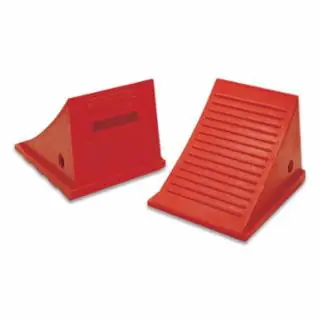 Checkers UC1500-4.5 Wheel Chockurethane11.5"X9"X8.5"32"-46" Tire Crafted