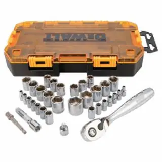 Brand New Dewalt DWMT73804 Tough Box Tool Kit 1/4"& 3/8" Drive Socket Set (1 ST)