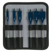 Bosch DSB5006P 6 pc. Daredevil Standard Spade Bit Set with Pouch (6 Pack) Express Delivery