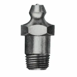 Alemite 1634-B Leakproof Fittings, Straight, 1 in, Male/Male, 1/8 in (PTF), Box of 50 Free Returns