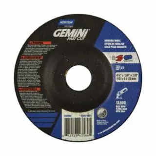New Release Norton 66252843584 4-1/2" x 1/4" x 7/8" Gp Grinding Wheel Raised Hub