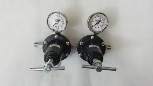 Free Returns Binks 85-453 Dual Regulator Assembly