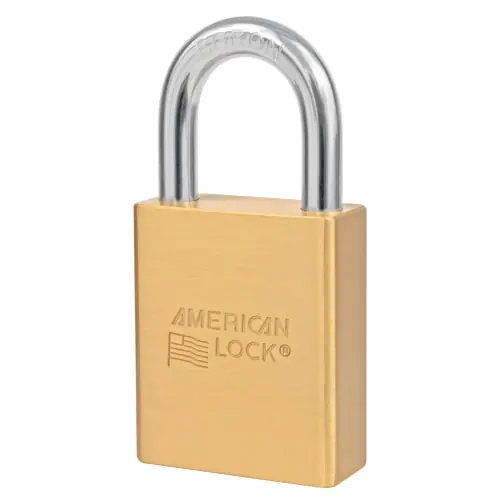 Certified American Lock A3650D285 1-3/4" Solid Br Door Keypad W/ 1-1/8" Shckl