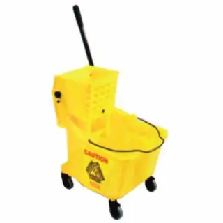 Rubbermaid Commercial FG757688YEL 44 Qt Wavebrake 2 Dp Bucket Wringer Yel Latest