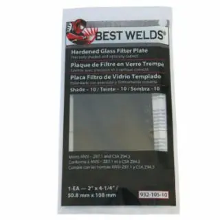 Professional Grade Best Welds 901-932-105-11 Bw-2X4-1/4 11 Glass Filter Plate