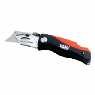 Bessey D-BKPH Knife, Folding, locking utility knife- plastic handle, 12 Pack Top Rated