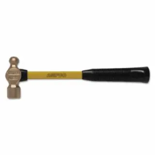 Hot Picks Ampco Safety Tools H-4FG 2 Lb. Ball Peen Hammerw/ Fbg Handle