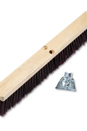 In Demand Boardwalk Paper BWK20324 Push Broom Red Plastic 24 (1 EA )