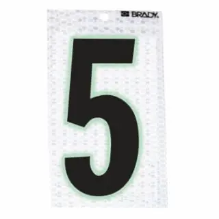 Must Have Brady 3010-5 Brady 3 In Self Adhesivenumber 5 10/Pack
