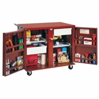 Affordable Crescent Jobox 675990 Rolling Work Bench W/Two2-1/2" D.Drawers&2Shelves