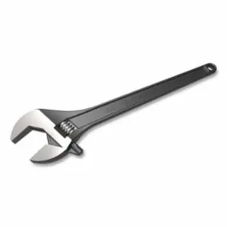 Crescent AT218BK Wrench Black Adj Taperedhandle 18" Mega Sale