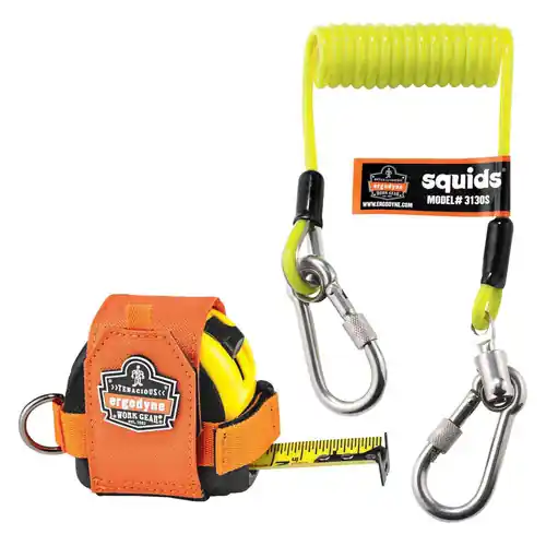 Ergodyne 19663 Tape Measure Tethering Kit Fan Favorite