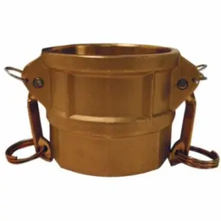 Dixon Valve G300-D-BR 3" Global Type D Coupler- Brass Crafted