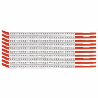Brady SCN10-0 Clip Sleeve Wire Markers- Legend 0 - 300/Pk (1 PK) Flash Sale
