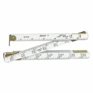Shop Now LUFKIN WOOD RULE DOYLE LOG SCL5/8X48IN