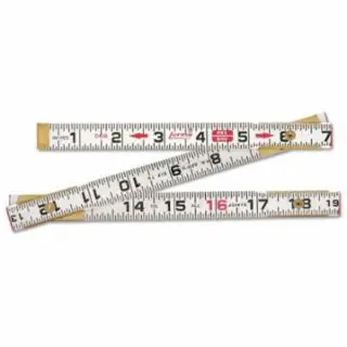 LUFKIN WOOD RULE 6‘ RED END FLAT READING Mega Sale