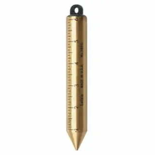Limited Offer LUFKIN PLUMB BOB GRA 20OZ BRASS INAGE