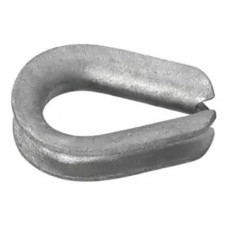 Campbell 6260205 1/2"-9/16" Heavy Wire Rope Thimble 765-G Top Rated