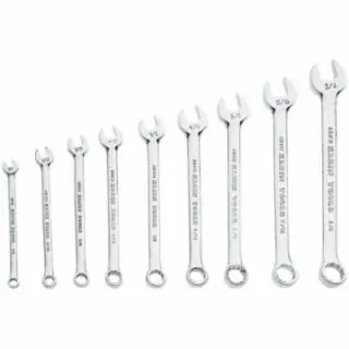 Klein Tools 68402 Combination Wrench Set, 9-Piece Exclusive Offer