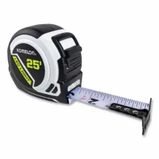 Komelon Usa 25LED 25‘ X 1" Ultra-Comp Meastape W/Built In Led Lt Next Day Delivery