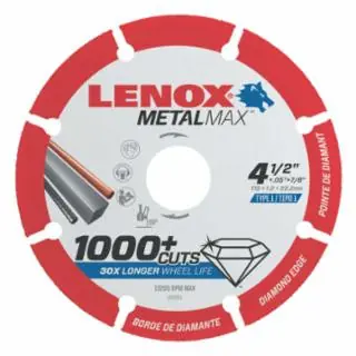 New Release Lenox 1972921 Lenox Diam Cutoff Wh Ag4.5" X 7/8" Angle Grind