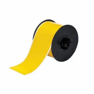Brady B30C-3000-595-YL B30-B595-Yel-3" X 100 Ft (1 RL) Express Delivery