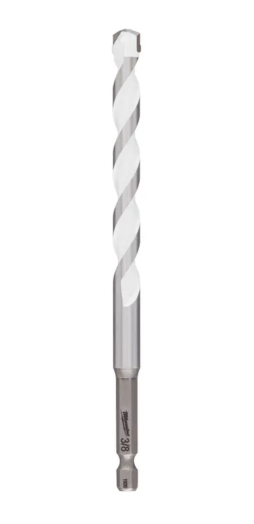 Brand New Milwaukee Tool 48-20-8890 3/8" x 4" x 6" SHOCKWAVE Impact Duty Carbide Multi-Material Drill Bit, 3 Pack