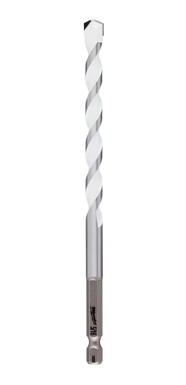 Budget Milwaukee Tool 48-20-8888 5/16" x 4" x 6" SHOCKWAVE Impact Duty Carbide Multi-Material Drill Bit, 3 Pack