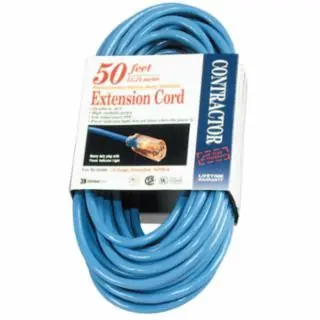 Southwire 2468SW8806 50Ft 14/3 Extension Cordfluorescent Blue Sjtw Holiday Sale