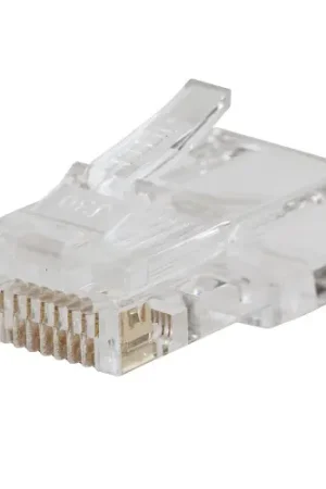 Reduced Price Klein Tools VDV826-763 Pass-Thru Modular Data Plugs, RJ45-CAT6, 200-Pack