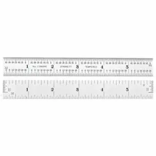 L.S. Starrett 51343 C304Sre-6 6" Rule Semi F Instant Buy