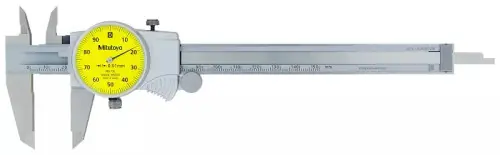 Super Sale Mitutoyo 505-732 Caliper Dial 1 mm /Rev 0-150 mm 0.01 mm