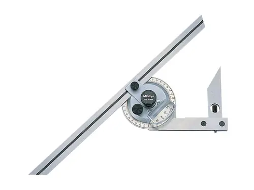High Quality Mitutoyo 187-104 Bevel Protractor W/6" Blade