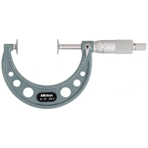 Mitutoyo 123-127 2-3" Disc Micrometer Trending