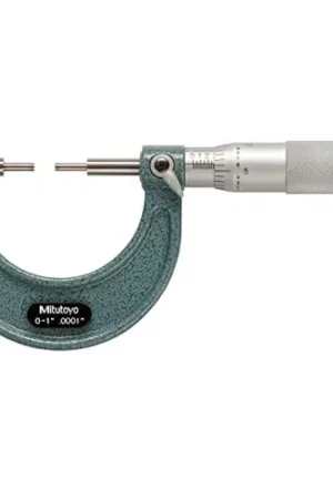 Direct From Factory Mitutoyo 111-166 0-1" Outside Micrometerspline Type