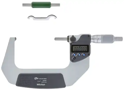 Mitutoyo 395-374-30 Micrometer Sph Fa S-S 3-4" .00005"/0.001 mm Ip65 Brand New