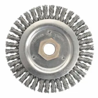 Last Chance Weiler 13232 Stringer Bead Knot Wheel4-1/2" Diameter- .020 W (5 EA)
