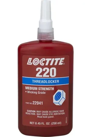 Loctite 231424 250Ml Threadlocker 220 Medium Strength/Wicking (1 BTL) Mega Sale