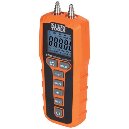 Klein Tools ET180 Digital Differential Manometer Discount