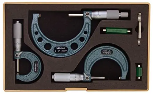 Mitutoyo 103-922 0-3" Outside Micrometer Mega Sale