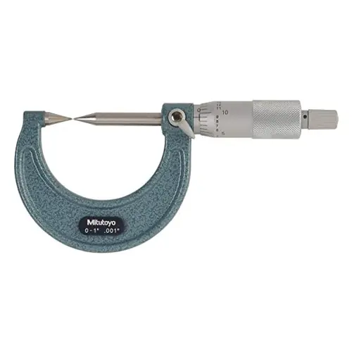 Trending Mitutoyo 112-237 0-1" (30Deg) Point Micrometer