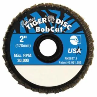 Discount Weiler 50934 2" Bobcat Abrsv. Flap Disc Flat 60 Grit